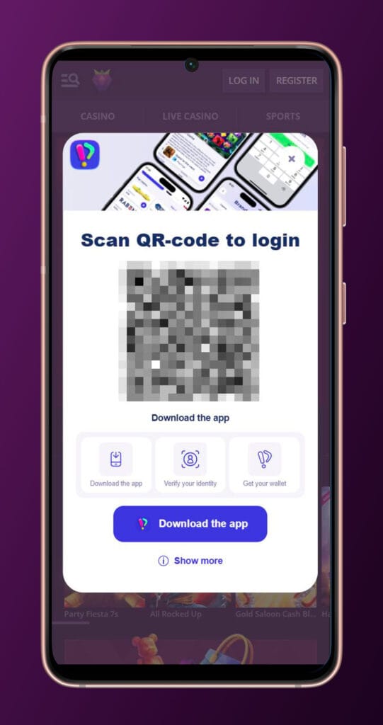 PlayID login malina kasyno mobilne